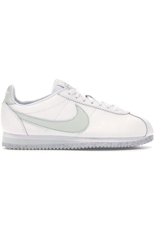 Nike Classic Cortez Flyleather White Light Silver (Women’s) (AR4874-100)