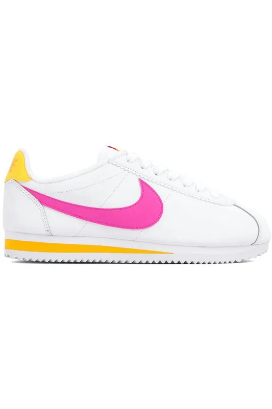 Nike Classic Cortez Leather Fuchsia (Women’s) (807471-112)