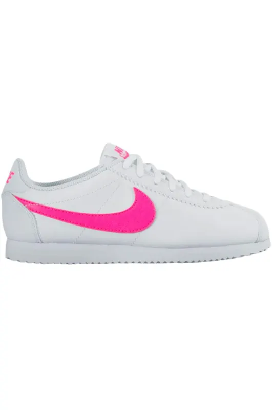 Nike Cortez White Pink Blast (GS) (749502-106)