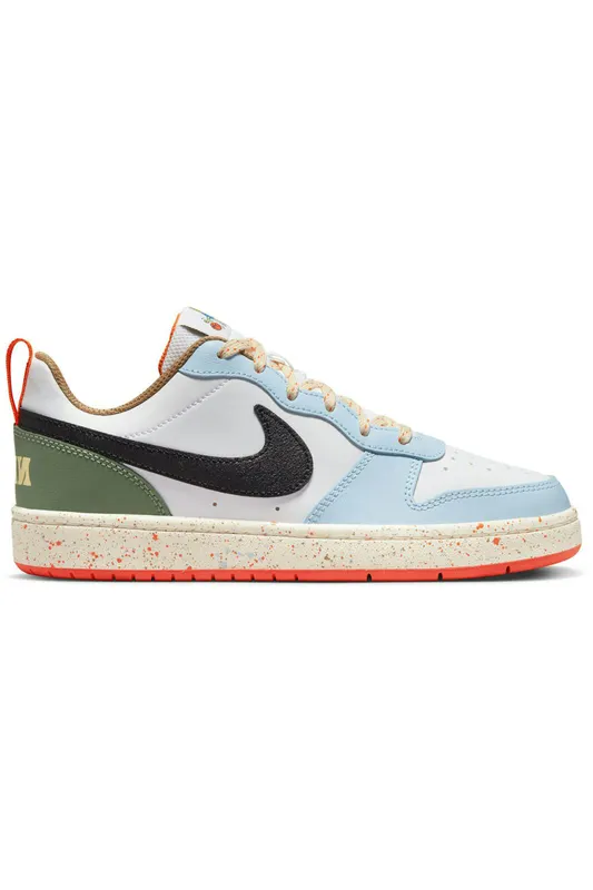 Nike Court Borough Low 2 White Alabaster Speckled (GS) (DX6052-101)