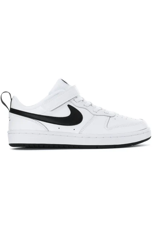 Nike Court Borough Low 2 White Black (PS) (BQ5451-104)