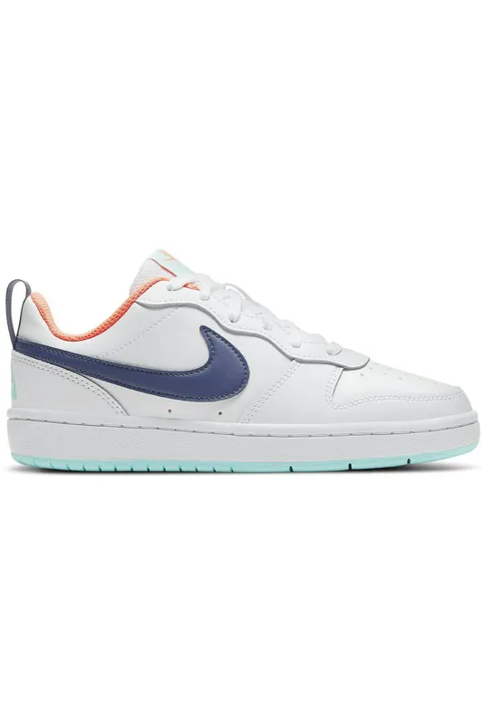 Nike Court Borough Low 2 White Navy (GS) (BQ5448-112)