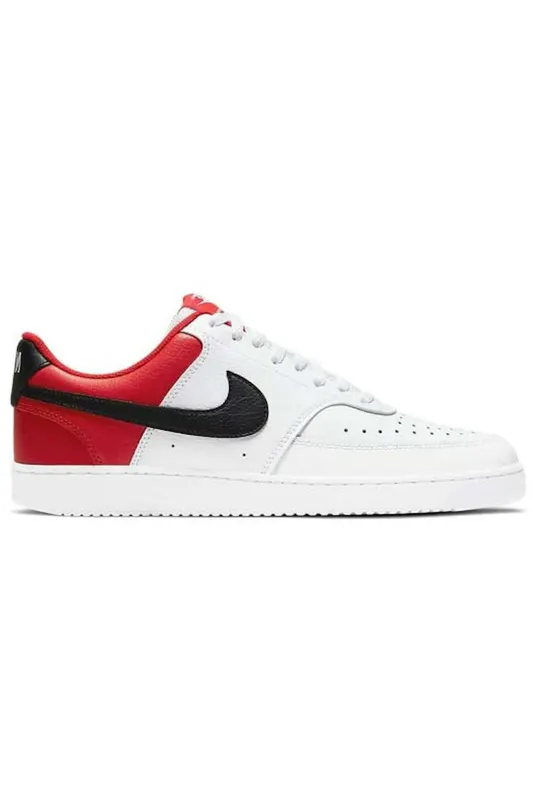 Nike Court Vision Low White Black University Red (DH0851-100)
