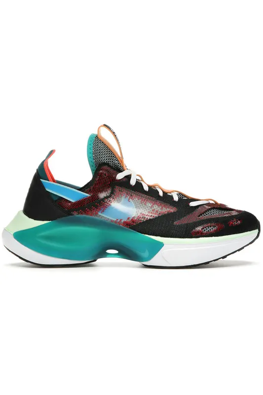 Nike Dmnsix N110 Flyknit Black Blue Hero University Red (AT5405-001)