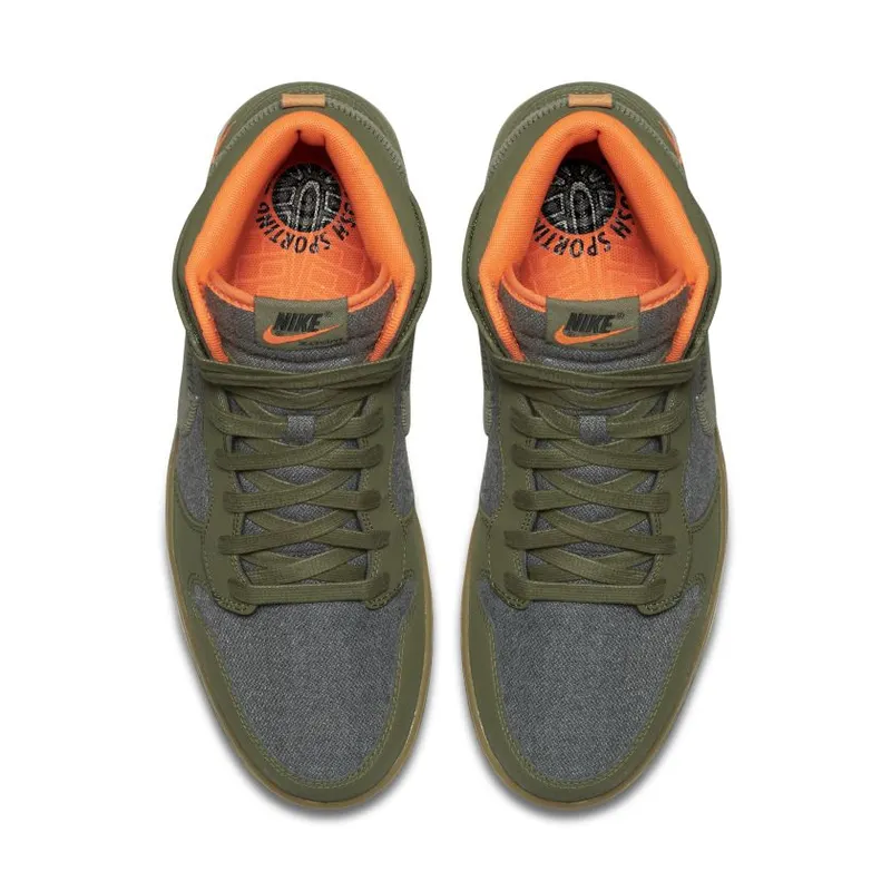 Nike Dunk CMFT Swoosh Social Club Olive (705433-200)
