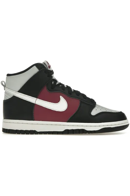 Nike Dunk High Black Rosewood Pure Platinum (Women’s) (DD1869-005)