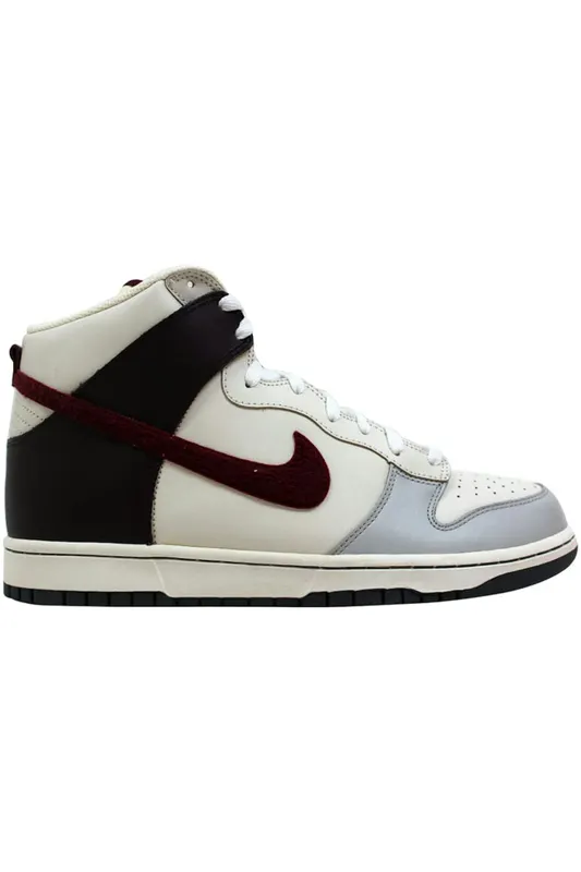 Nike Dunk High Neutral Grey/Deep Garnet-Sail (309432-062)