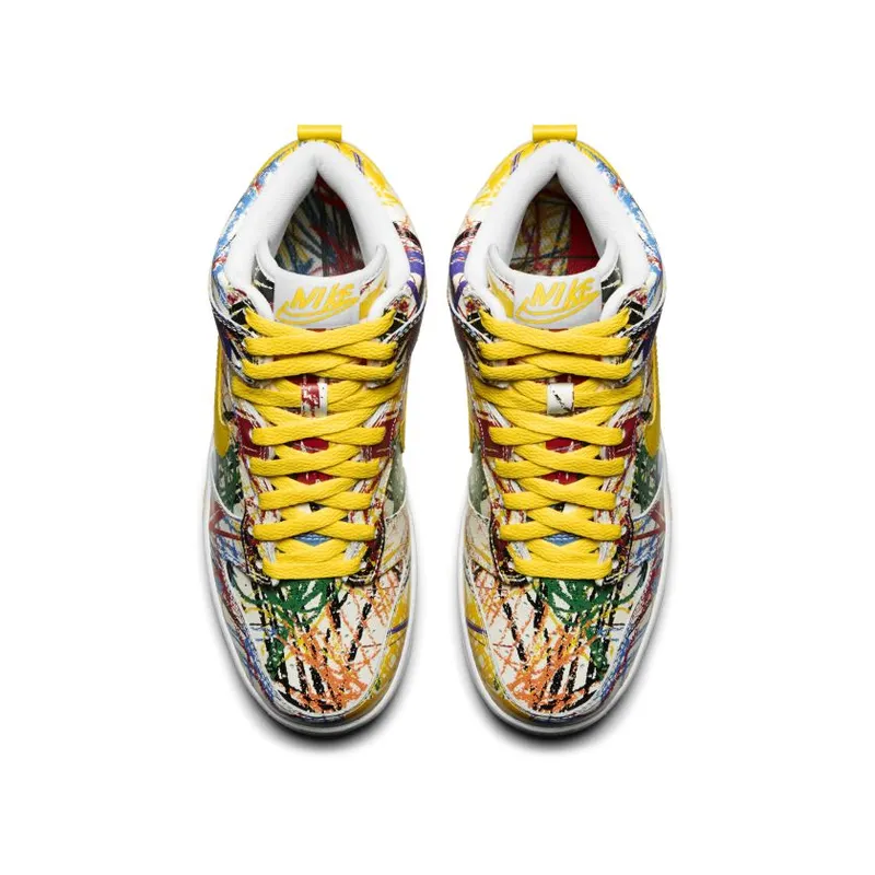 Nike Dunk High Scribble (GS) (728443-100)