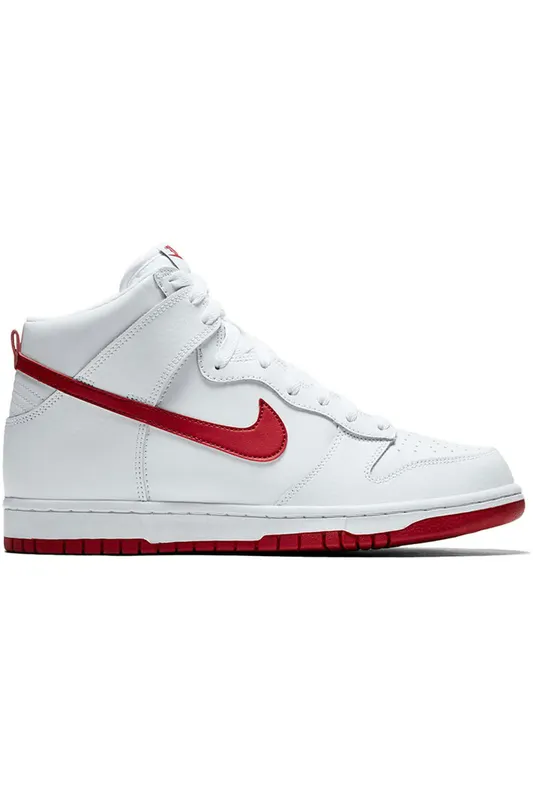 Nike Dunk High White Gym Red (2017) (904233-102)