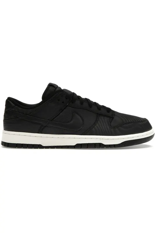 Nike Dunk Low Black Canvas (DV7211-001)