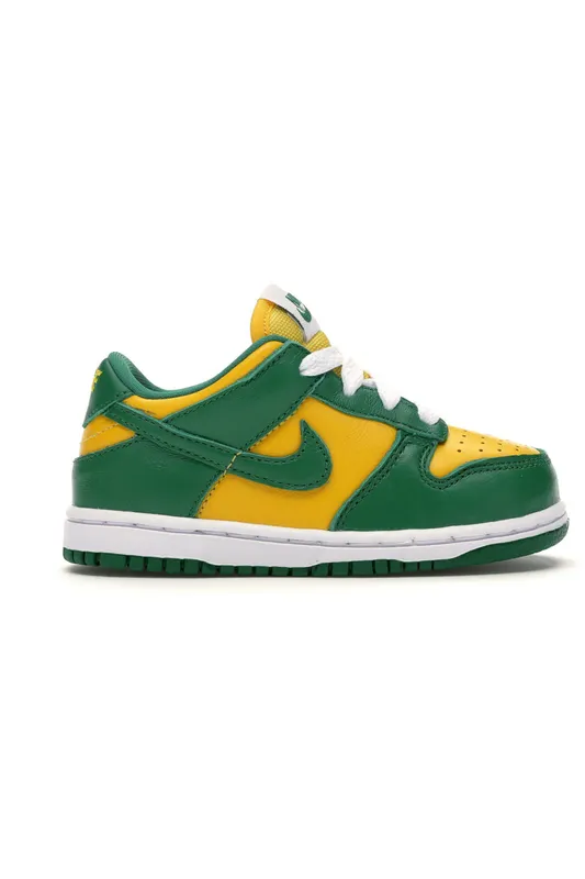 Nike Dunk Low Brazil (2020) (TD) (CW7375-700)