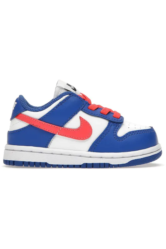 Nike Dunk Low Bright Crimson Game Royal (TD) (Cw1589-104)
