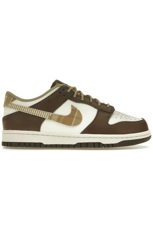 Nike Dunk Low Brown Plaid (GS) (FV3653-191)