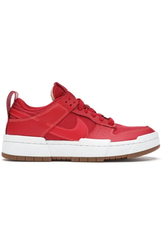 Nike Dunk Low Disrupt Red Gum (Women’s) (CK6654-600)