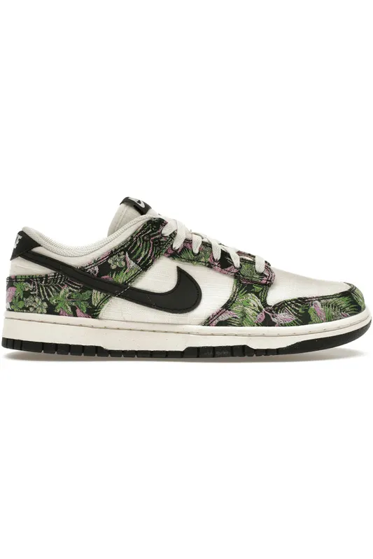 Nike Dunk Low Floral Tapestry (Women’s) (FN7105-030)