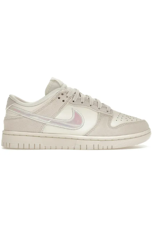 Nike Dunk Low Sail Iridescent Swoosh (Women’s) (HF5074-133)