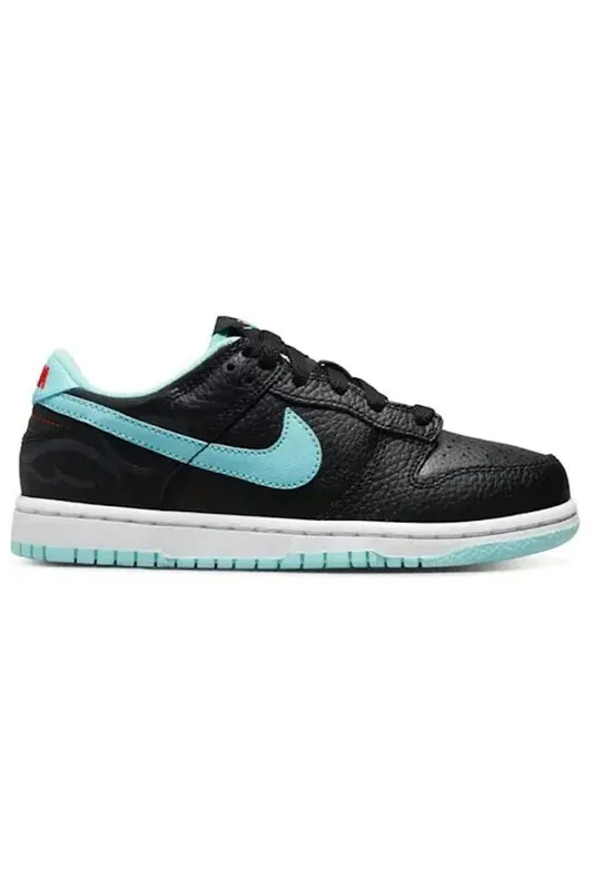Nike Dunk Low SE Barber Shop Black (PS) (DH9755-001)