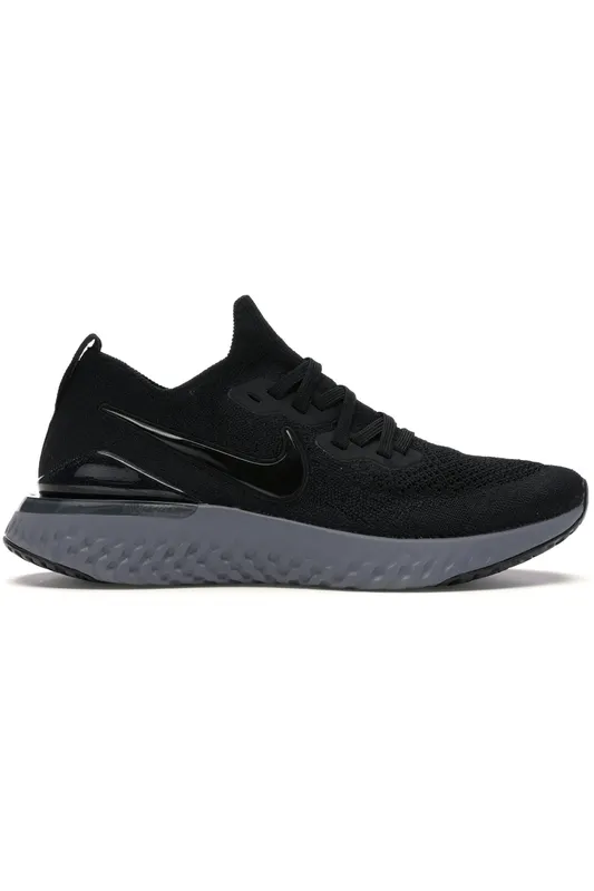 Nike Epic React Flyknit 2 Black Anthracite (Women’s) (BQ8927-001)