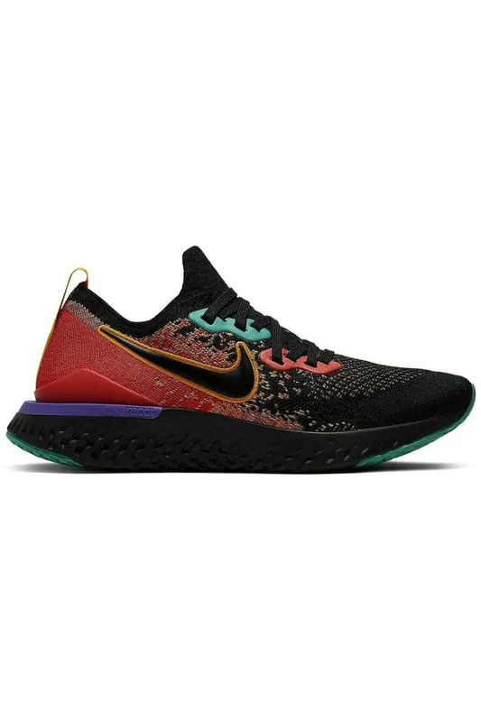 Nike Epic React Flyknit 2 Black Ember Glow (Women’s) (CK0818-001)