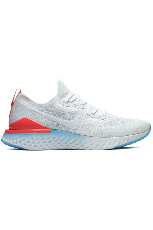 Nike Epic React Flyknit 2 Blue Hero Bright Crimson (CJ7794-146)