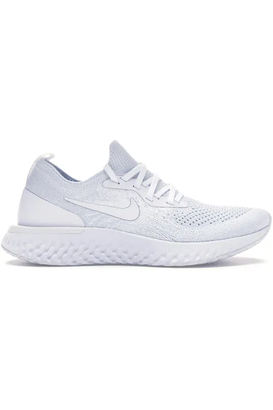 Nike Epic React Flyknit True White (Women’s) (AQ0070-102)