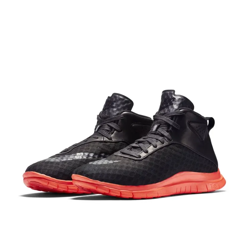 Nike Free Hypervenom Mid Black Hot Lava (705496-003)
