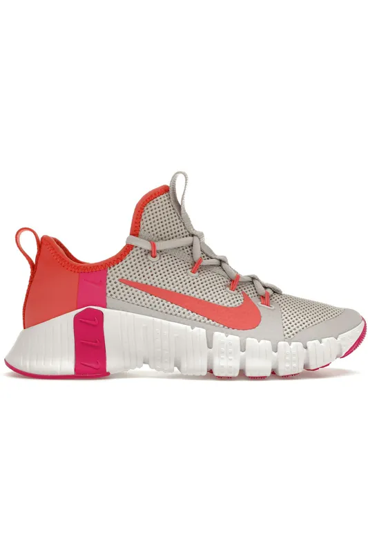 Nike Free Metcon 3 Vast Grey Fire Pink (Women’s) (CJ6314-068)