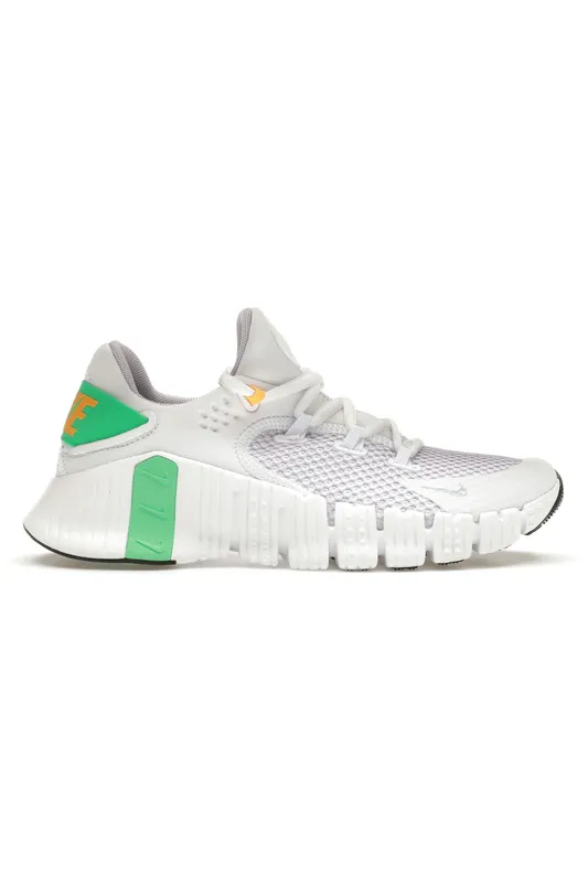 Nike Free Metcon 4 White Green Glow (Women’s) (CZ0596-135)