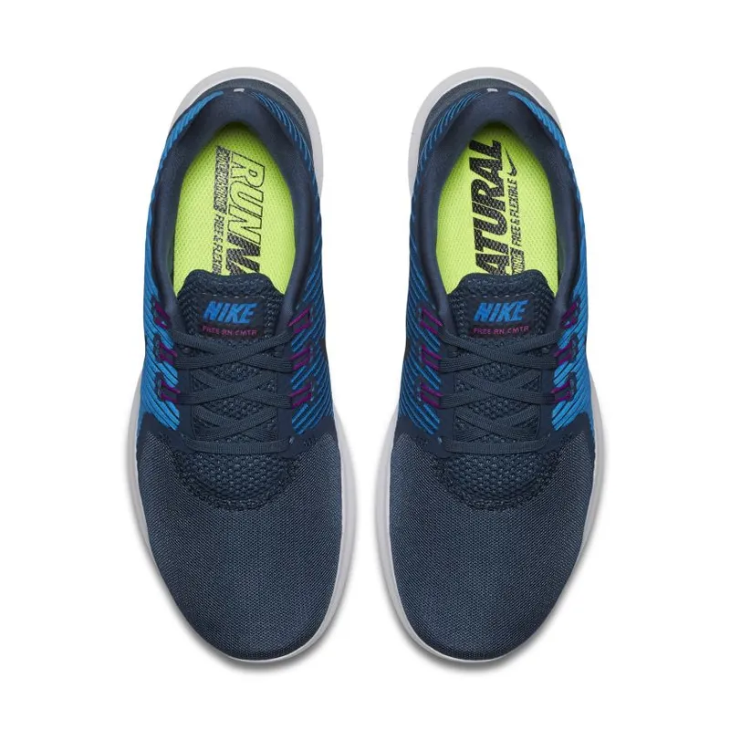 Nike Free Rn Cmtr Sqdrn Blue Dark Obsidian-Hrtg Cyn-Hy (Women’s) (831511-400)