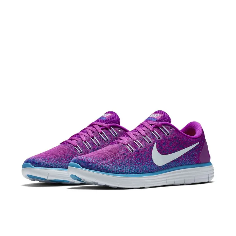 Nike Free RN Distance Hyper Volt/Blue Tint-Purple-Blue (Women’s) (827116-501)