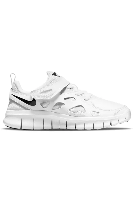 Nike Free Run 2 White Black (PS) (DA2689-100)