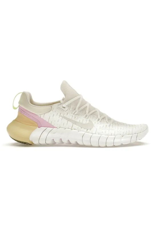 Nike Free Run 5.0 Summit White Pink (2021) (Women’s) (CZ1891-100)