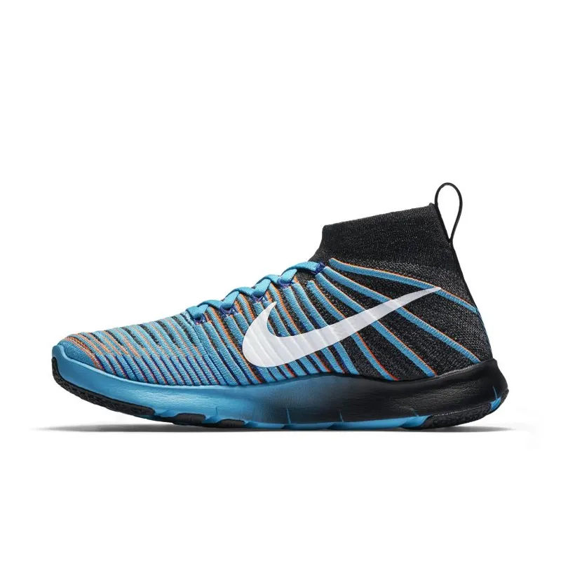 Nike Free TR Force Flyknit Black Chlorine Blue (833275-010)