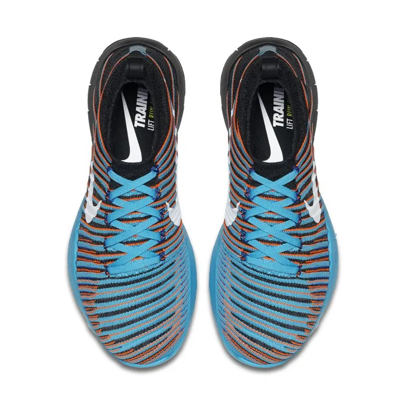 Nike Free TR Force Flyknit Black Chlorine Blue (833275-010)