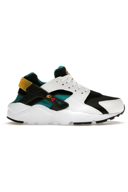 Nike Huarache Run Peace, Love, & Swoosh (GS) (DM8156-100)
