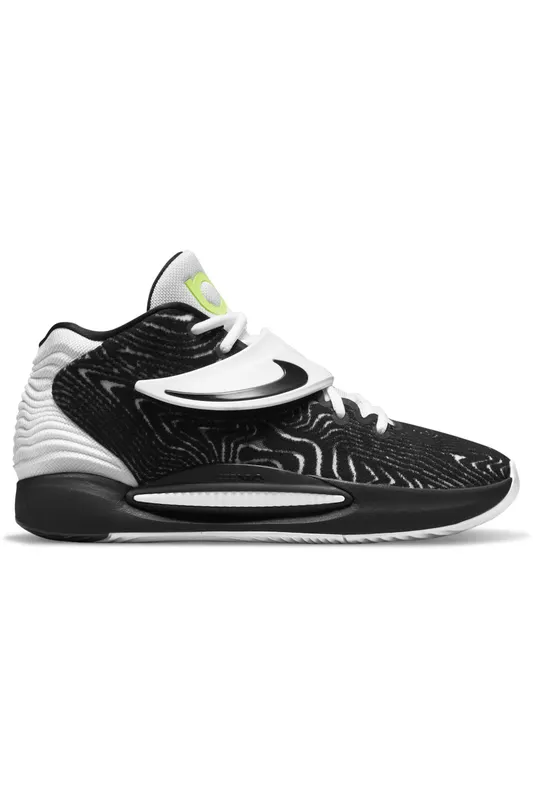 Nike KD 14 TB Black White Volt (DA7850-001)