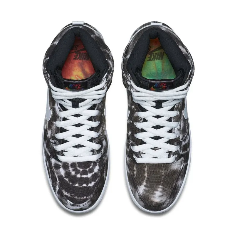 Nike SB Dunk High Tie Dye Black (313171-023)
