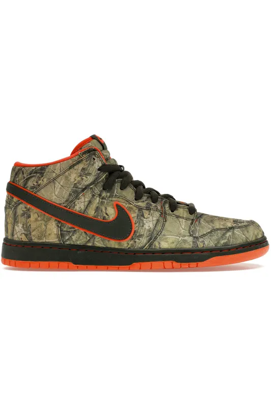 Nike SB Dunk Mid Real Tree Camo (314381-300)