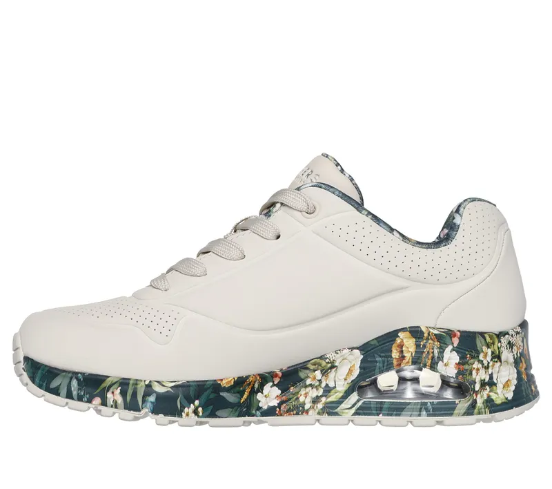 Skechers Uno – Majestic Garden – Natuurlijk / Multi (155583-NTMT)