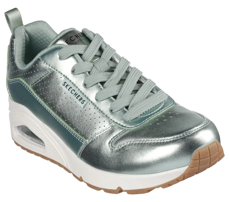 Skechers Uno – Metallixs – Sage (177109-SAGE)