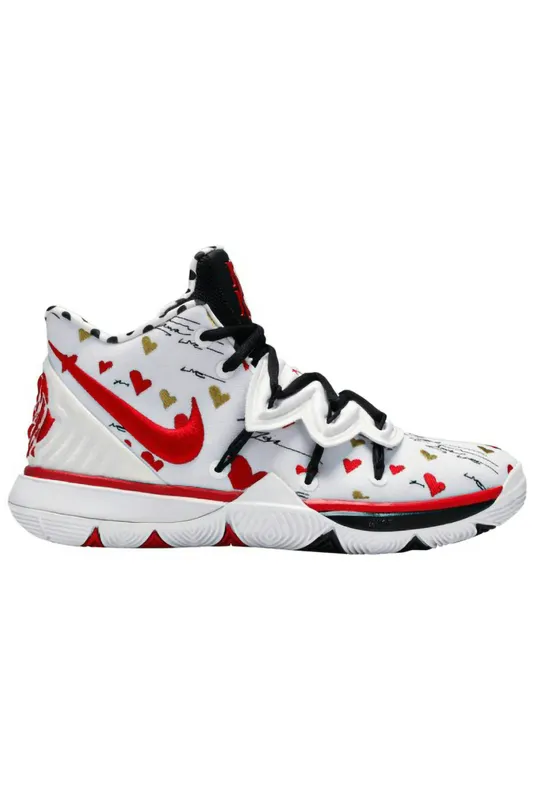 Nike Kyrie 5 Sneaker Room Mom White (GS) (CU0716-100)
