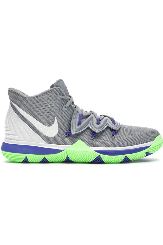 Nike Kyrie 5 Wolf Grey Lime Blast (GS) (AQ2456-099)
