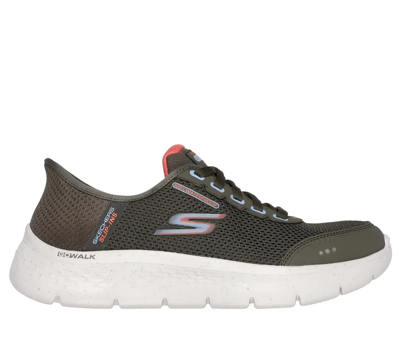 Skechers Skechers Slip-ins: GO WALK Flex – Clear Creek – Olijf (124846-OLV)