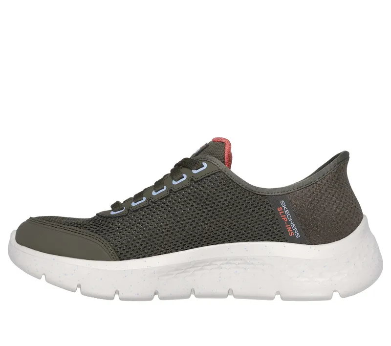 Skechers Skechers Slip-ins: GO WALK Flex – Clear Creek – Olijf (124846-OLV)