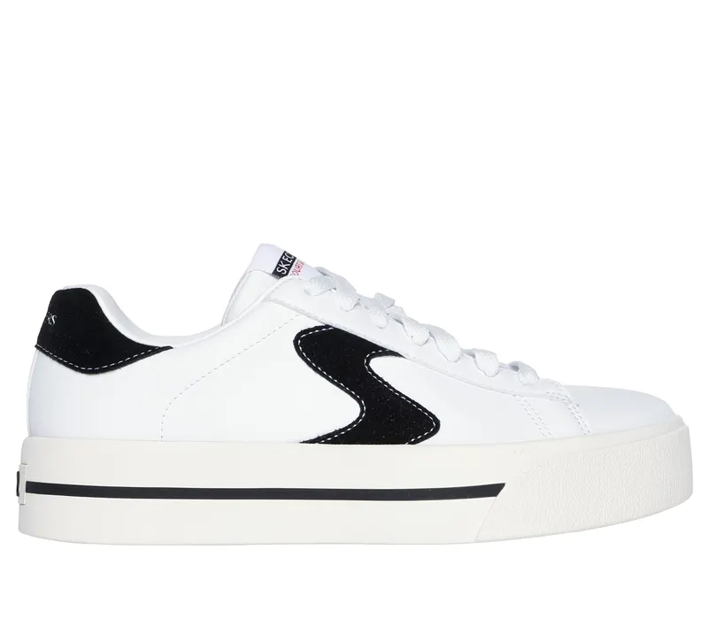 Skechers Camdenn – Been Lifted – Wit / Zwart (185045-WBK)