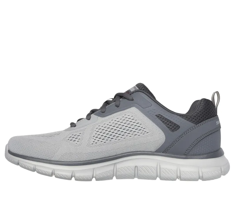 Skechers Track – Broader – Grijs / Houtskool (232698-GYCC)