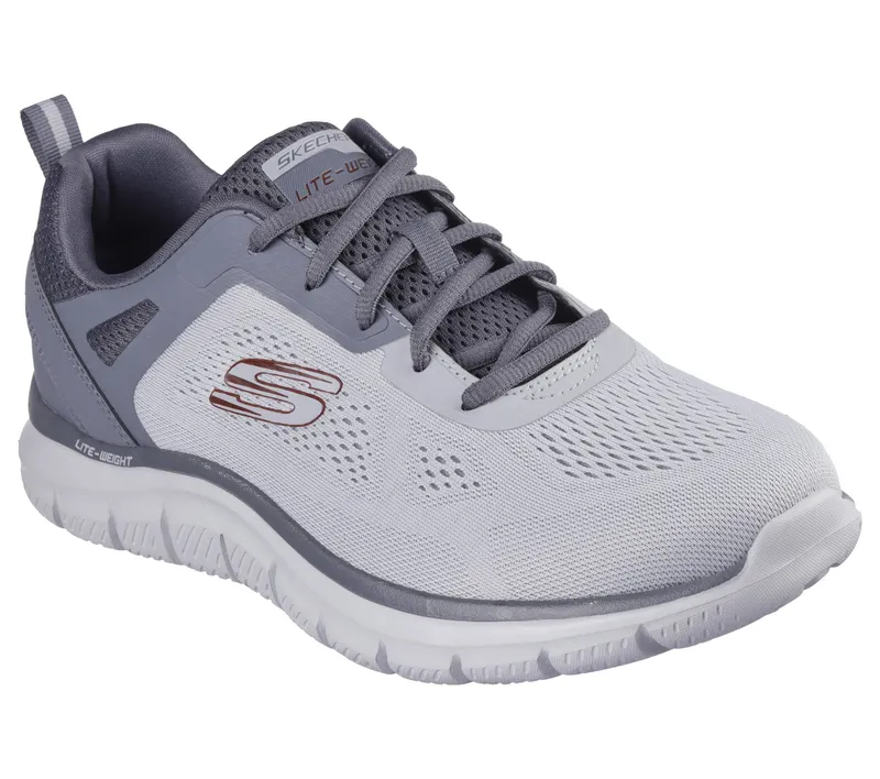 Skechers Track – Broader – Grijs / Houtskool (232698-GYCC)