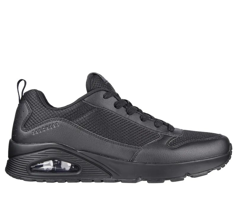 Skechers Uno – Fastime – Zwart (237016-BBK)