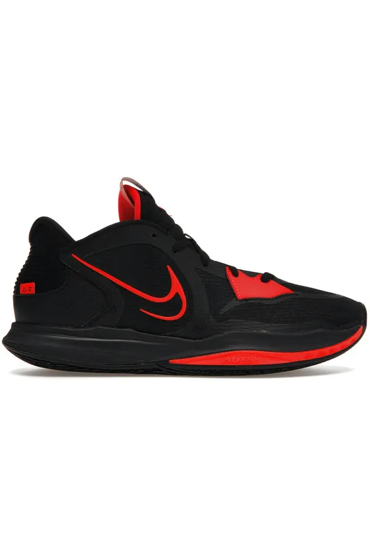 Nike Kyrie Low 5 Black Bright Crimson (DJ6014-004 / DJ6012-004)
