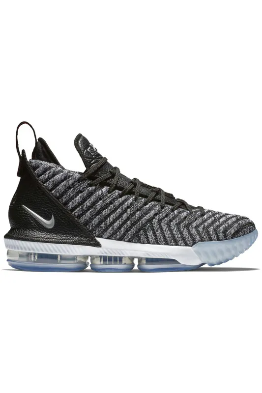 Nike LeBron 16 Black Metallic Silver (AO2588-006)